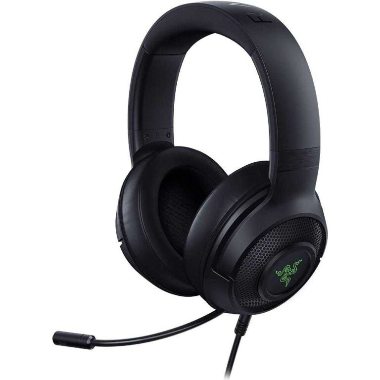 Casti gaming cu microfon Razer Kraken X, 7.1 Surround, USB, Albastru