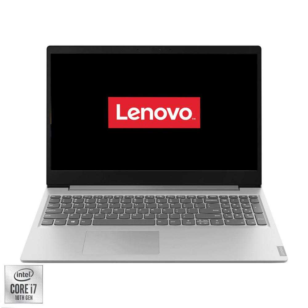 Laptop Lenovo IdeaPad S145-15IIL, Intel® Core™ i7-1065G7, 8GB DDR4, SSD 512GB, Intel® Iris® Plus Graphics, Free DOS Laptop Lenovo IdeaPad S145-15IIL, Intel® Core™ i7-1065G7, 8GB DDR4, SSD 512GB, Intel® Iris® Plus Graphics, Free DOS