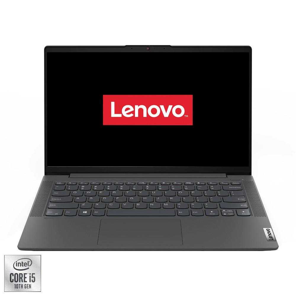 Laptop Lenovo IdeaPad 5 14IIL05, Intel® Core™ i5-1035G1, 16GB DDR4, SSD 256GB, Intel® UHD Graphics, Free DOS Laptop Lenovo IdeaPad 5 14IIL05, Intel® Core™ i5-1035G1, 16GB DDR4, SSD 256GB, Intel® UHD Graphics, Free DOS