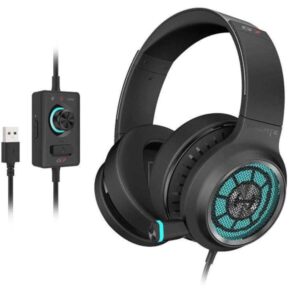 Casti gaming cu microfon Edifier G7, Surround virtual 7.1, Iluminare RGB, ENC, Negru Casti gaming cu microfon Edifier G7, Surround virtual 7.1, Iluminare RGB, ENC, Negru