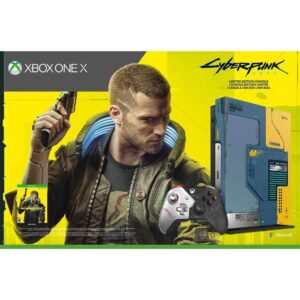 Consola Microsoft Xbox One X, 1TB, Cyberpunk 2077 Limited Edition + joc Cyberpunk 2077 (cod download) Consola Microsoft Xbox One X, 1TB, Cyberpunk 2077 Limited Edition + joc Cyberpunk 2077 (cod download)