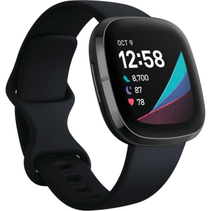 Smartwatch Fitbit Sense, NFC, Carbon Smartwatch Fitbit Sense, NFC, Carbon