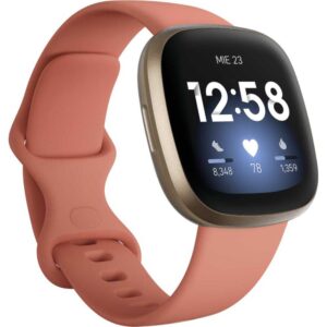 Smartwatch Fitbit Versa 3, NFC, Pink Clay Smartwatch Fitbit Versa 3, NFC, Pink Clay