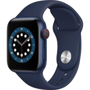 Apple Watch Series 6 GPS + Cellular, 40mm, Space Gray, Aluminium Case, Black Sport Band Apple Watch Series 6 GPS + Cellular, 40mm, Space Gray, Aluminium Case, Black Sport Band