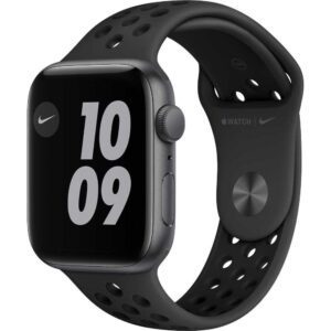 Apple Watch Nike SE GPS, 44mm, Space Gray, Aluminium Case, Anthracite/Black Nike Sport Band Apple Watch Nike SE GPS, 44mm, Space Gray, Aluminium Case, Anthracite/Black Nike Sport Band