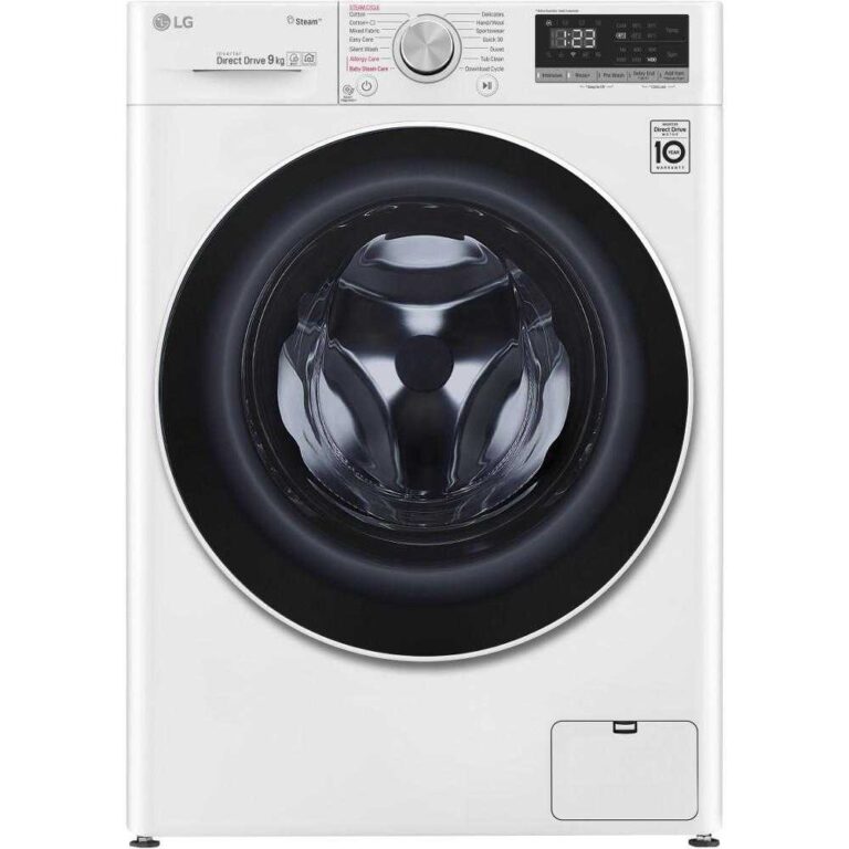 Masina de spalat rufe LG F4WN409S0, 1400 RPM, 9 kg, Clasa D, (clasificare energetica veche Clasa A+++)