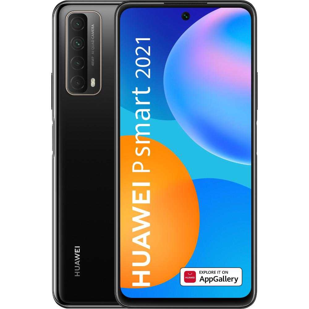 Telefon mobil Huawei P Smart (2021), 128GB, 4GB, Dual SIM, Midnight Black Telefon mobil Huawei P Smart (2021), 128GB, 4GB, Dual SIM, Midnight Black