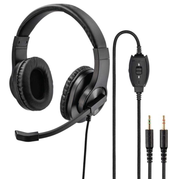 Casti PC On-Ear Hama HS-P300, Negru Casti PC On-Ear Hama HS-P300, Negru