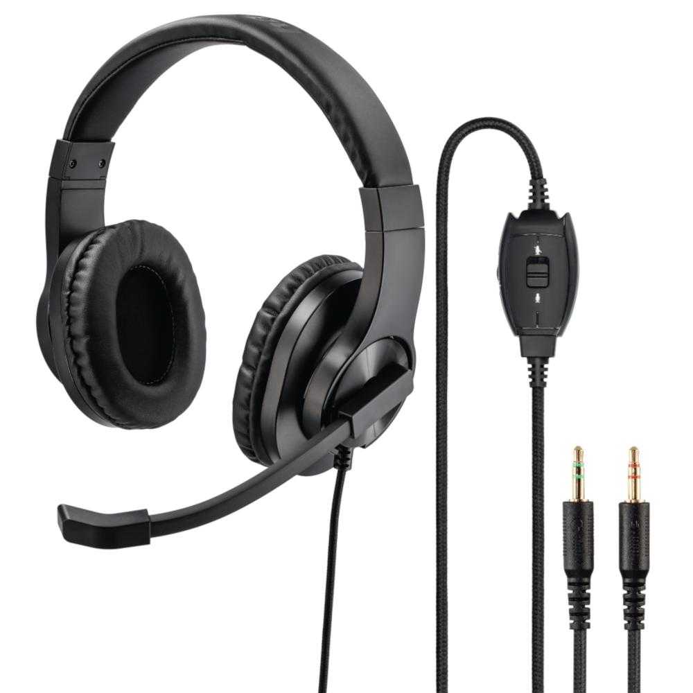 Casti PC On-Ear Hama HS-P300, Negru Casti PC On-Ear Hama HS-P300, Negru