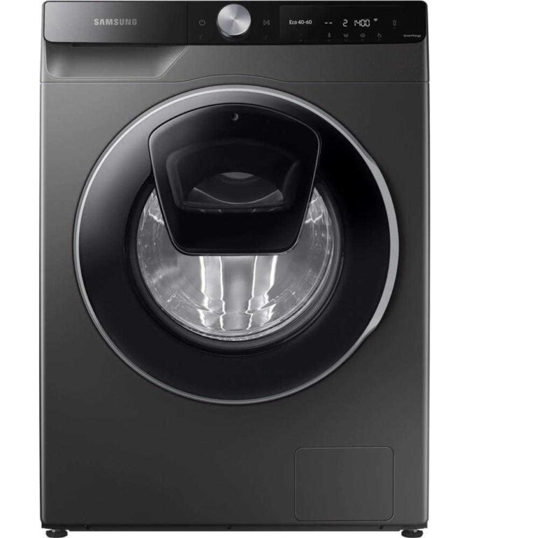 Masina de spalat rufe Samsung WW90T654DLX/S7, 1400 RPM, 9 kg,  Addwash, Steam, Eco Bubble, WiFi SmartThings, Clasa A