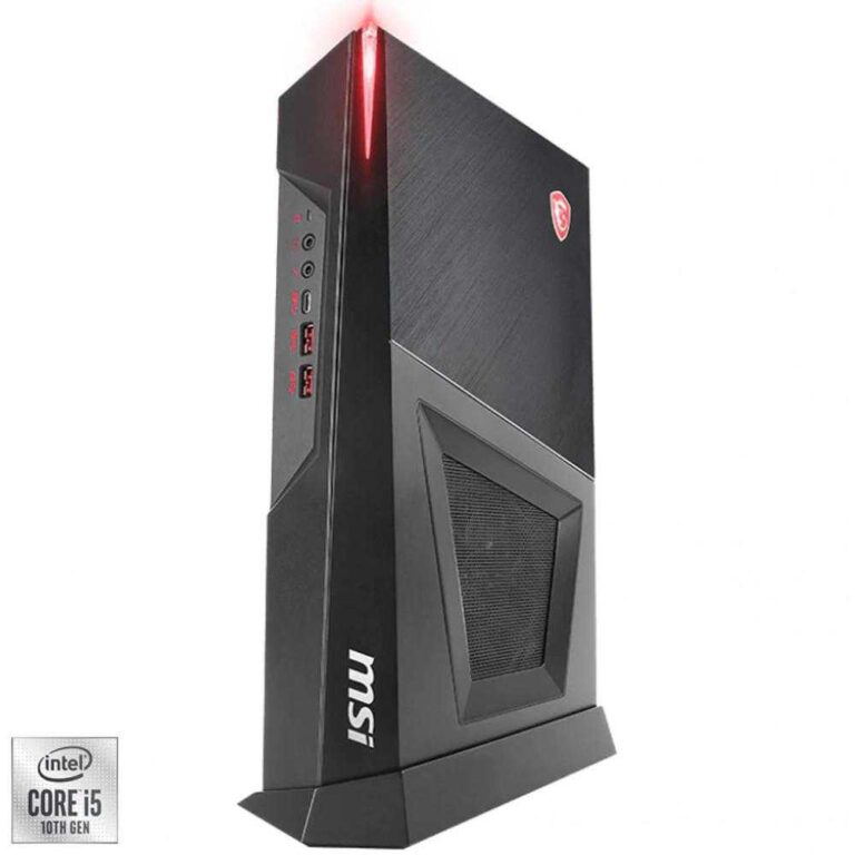 Sistem Desktop PC Gaming MSI MPG Trident 3 10SI-017EU, Intel® Core&trade; i5-10400, 8GB DDR4, HDD 1TB + SSD 512GB, NVIDIA GeForce GTX 1660 Super AERO ITX 6GB, Windows 10 Home
