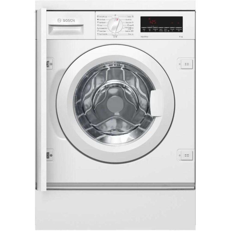 Masina de spalat rufe incorporabila Bosch WIW28541EU, 1400 RPM, 8 Kg, Clasa C, (clasificare energetica veche Clasa A+++)
