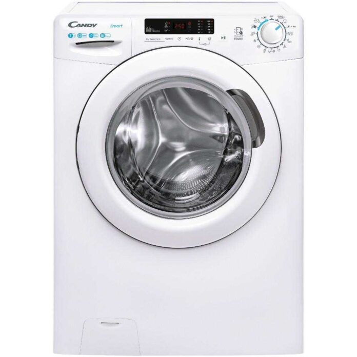 Masina de spalat rufe slim Candy CS4 1072DE/1-S, 1000 RPM, 7 kg, Clasa D, (clasificare energetica veche Clasa A+++)