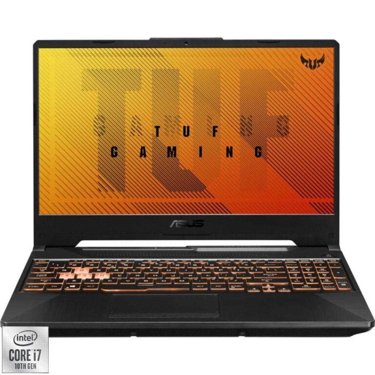 Laptop Gaming Asus TUF Gaming F15 FX506LU-HN121, Intel® Core&trade; i7-10870H, 8GB DDR4, HDD 1TB + SSD 256GB, NVIDIA GeForce GTX 1660Ti 6GB, Free DOS