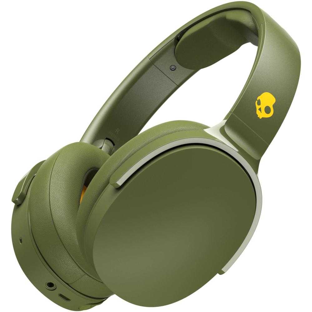 Casti Over-Ear Wireless Skullcandy Hesh 3, Moss Olive Yellow Casti Over-Ear Wireless Skullcandy Hesh 3, Moss Olive Yellow