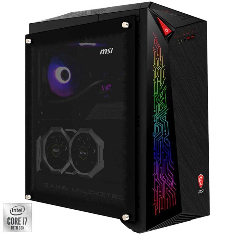 Sistem Desktop PC Gaming MSI MEG Infinite X 10SE-668EU, Intel® Core&trade; i7-10700KF, 32GB DDR4, HDD 2TB + SSD 1TB, NVIDIA GeForce RTX 2080 Super Ventus XS 8GB, Windows 10 Home