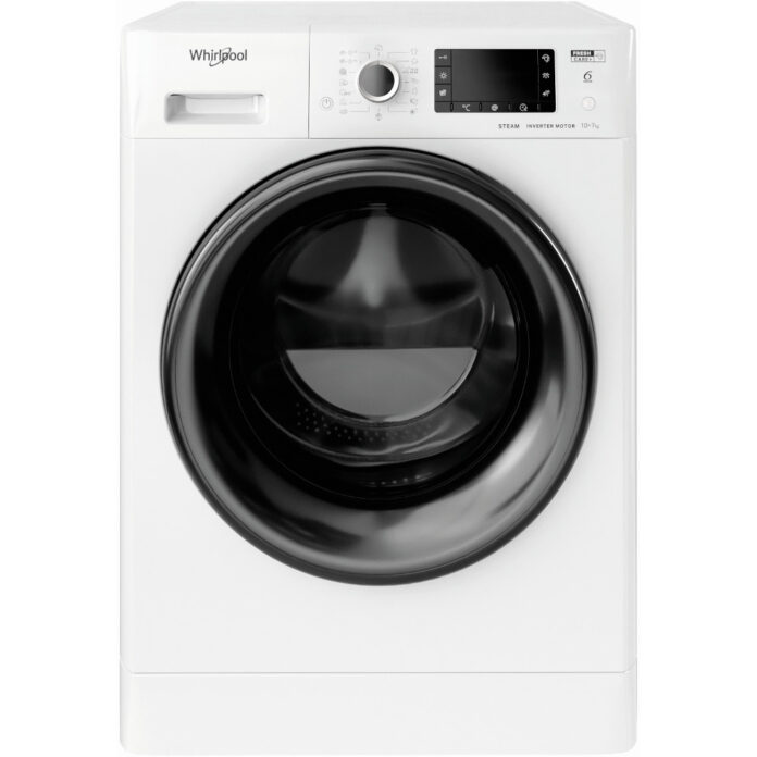 Masina de spalat rufe cu uscator Whirlpool FWDD 1071682 WBV EU N, 1600 RPM, 10 kg spalare, 7 kg uscare, Clasa D