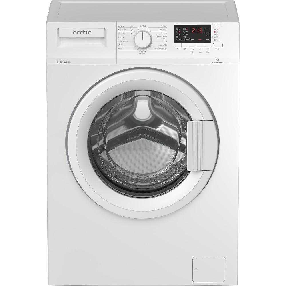 Masina de spalat rufe Arctic APL71025XLW0, 1000 RPM, 7 kg, Clasa E Masina de spalat rufe Arctic APL71025XLW0, 1000 RPM, 7 kg, Clasa E