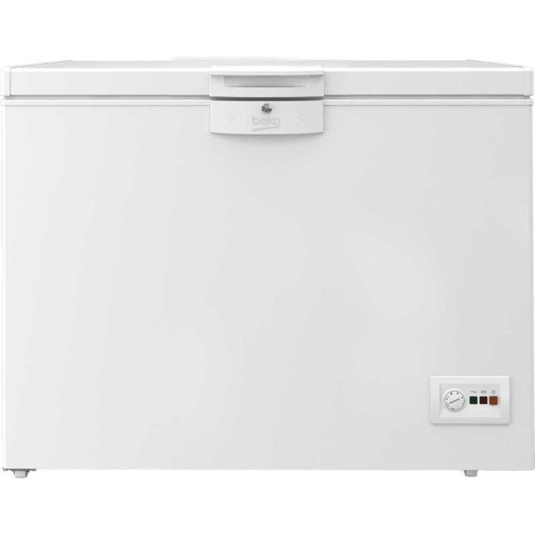 Lada frigorifica Beko HSA24540N, 230 l, Functie congelare rapida, Iluminare interioara, Izolatie densa, Securizare Yala, Clasa E, (clasificare energetica veche Clasa A++), H 86 cm, Alb