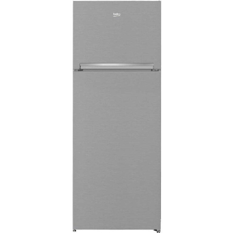Frigider cu doua usi Beko RDNE455K30ZXBN, 406 l, EverFresh+, NoFrost, ProSmart Inverter, Usa reversibila, Clasa F (clasificare energetica veche Clasa A++), H 185 cm, Argintiu