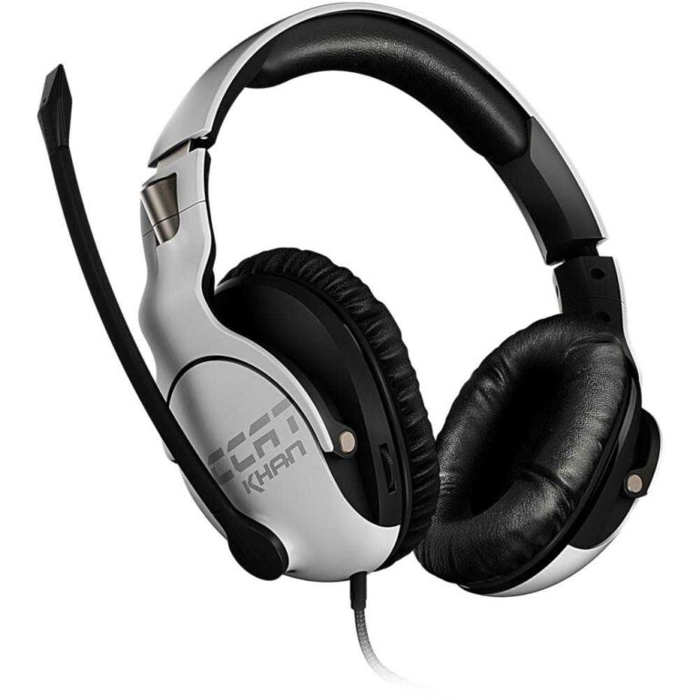 Casti gaming cu microfon Roccat Khan Pro, Negru