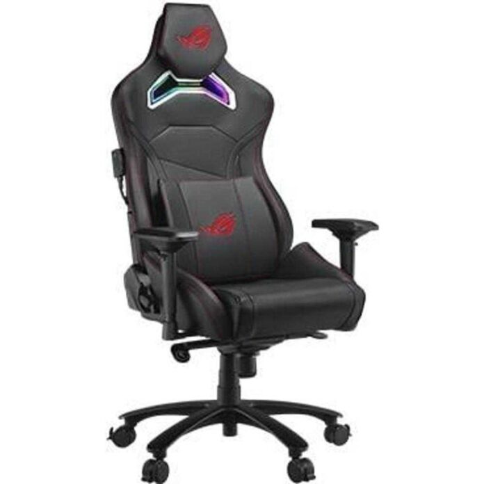 Scaun gaming Asus ROG SL300C Chariot, iluminare RGB, Negru Scaun gaming Asus ROG SL300C Chariot, iluminare RGB, Negru