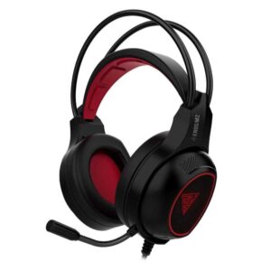 Casti gaming cu microfon Gamdias Eros M2, Iluminare LED, USB, Negru/Rosu Casti gaming cu microfon Gamdias Eros M2, Iluminare LED, USB, Negru/Rosu