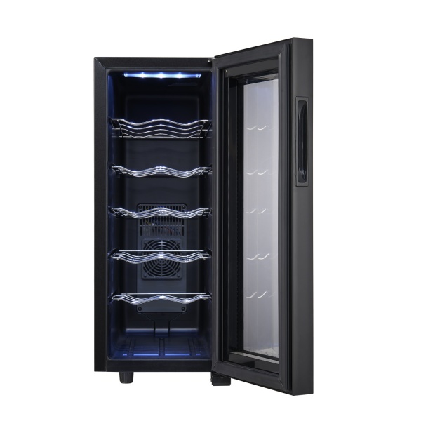 Frigider pentru vinuri Zilan ZLN4682 Negru, 33L, 50W, iluminare interioara Frigider pentru vinuri Zilan ZLN4682 Negru, 33L, 50W, iluminare interioara