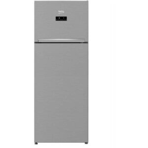 Frigider cu doua usi Beko RDNE505E30ZXBN, 455 l, EverFresh+, NoFrost, CoolingFan, Avertizare luminoasa, Clasa F (clasificare energetica veche Clasa A++), H 185 cm, Argintiu Frigider cu doua usi Beko RDNE505E30ZXBN, 455 l, EverFresh+, NoFrost, CoolingFan, Avertizare luminoasa, Clasa F (clasificare energetica veche Clasa A++), H 185 cm, Argintiu