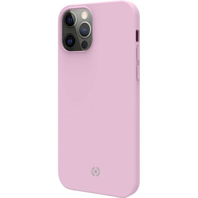 Husa de protectie Celly Feeling pentru iPhone 12 Pro, Negru