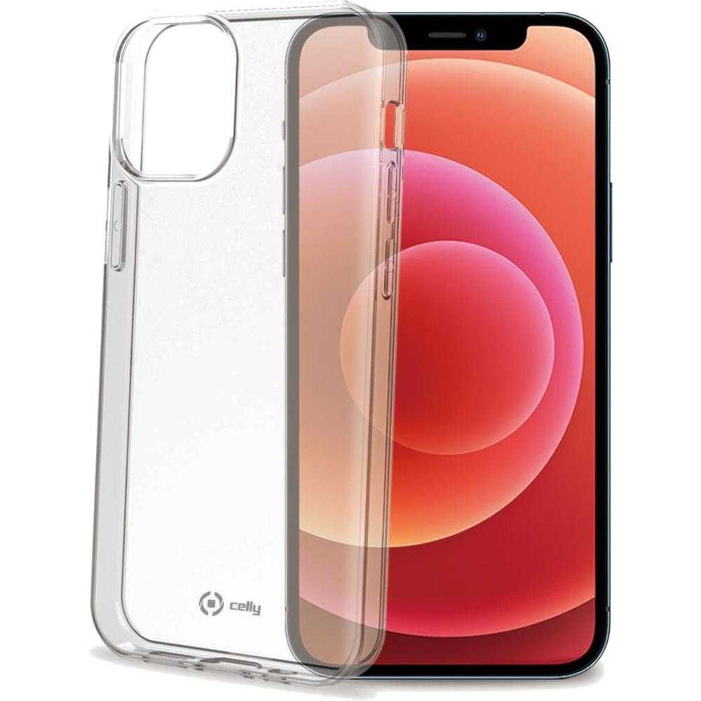 Husa de protectie Celly TPU pentru iPhone 12 Pro, Transparent Husa de protectie Celly TPU pentru iPhone 12 Pro, Transparent