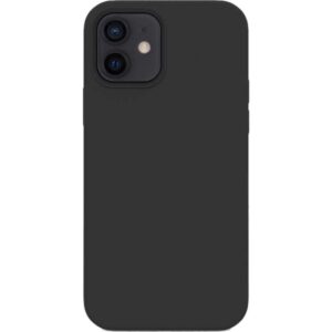 Husa de protectie Lemontti Liquid Silicon pentru iPhone 12/12 Pro, Albastru Husa de protectie Lemontti Liquid Silicon pentru iPhone 12/12 Pro, Albastru