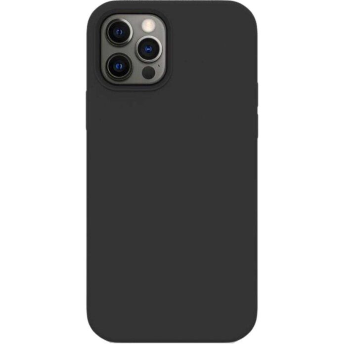 Husa de protectie Lemontti Liquid Silicon, Compatibil cu Iphone 12 Pro Max, Negru Husa de protectie Lemontti Liquid Silicon, Compatibil cu Iphone 12 Pro Max, Negru