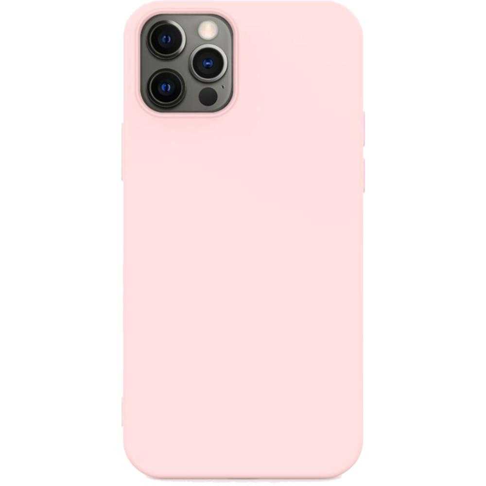 Husa de protectie Lemontti Silicon Soft Slim, Compatibil cu iPhone 12/12 Pro, Pink Sand Husa de protectie Lemontti Silicon Soft Slim, Compatibil cu iPhone 12/12 Pro, Pink Sand
