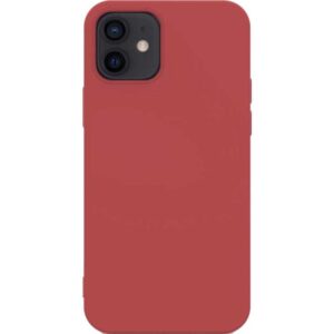 Husa de protectie Lemontti Silicon Soft Slim pentru iPhone 12 Mini, Santa Red Husa de protectie Lemontti Silicon Soft Slim pentru iPhone 12 Mini, Santa Red