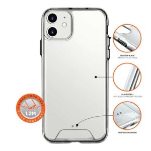 Husa de protectie Eiger Glacier Case Clear pentru iPhone 12/12 Pro, Transparent Husa de protectie Eiger Glacier Case Clear pentru iPhone 12/12 Pro, Transparent