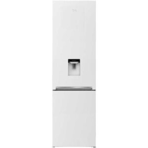 Combina frigorifica Beko RCSA406K40DWN, 386 l, Dozator apa, Usi reversibile, Iluminare LED, Termostat reglabil, Alb, Clasa E Combina frigorifica Beko RCSA406K40DWN, 386 l, Dozator apa, Usi reversibile, Iluminare LED, Termostat reglabil, Alb, Clasa E