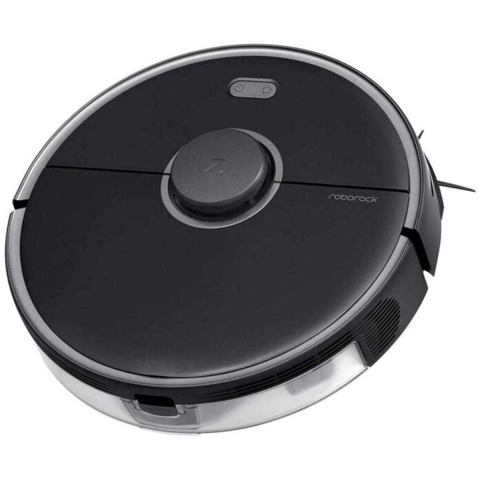 Aspirator robot Roborock Cleaner S5 Max, Mop, Navigare LiDar, Setare bariere virtuale, Smart top-up, Zone no mop, Wi-Fi, 0.46 L, 58 W, 5200 mAh, 2.32 kWh/an, Negru