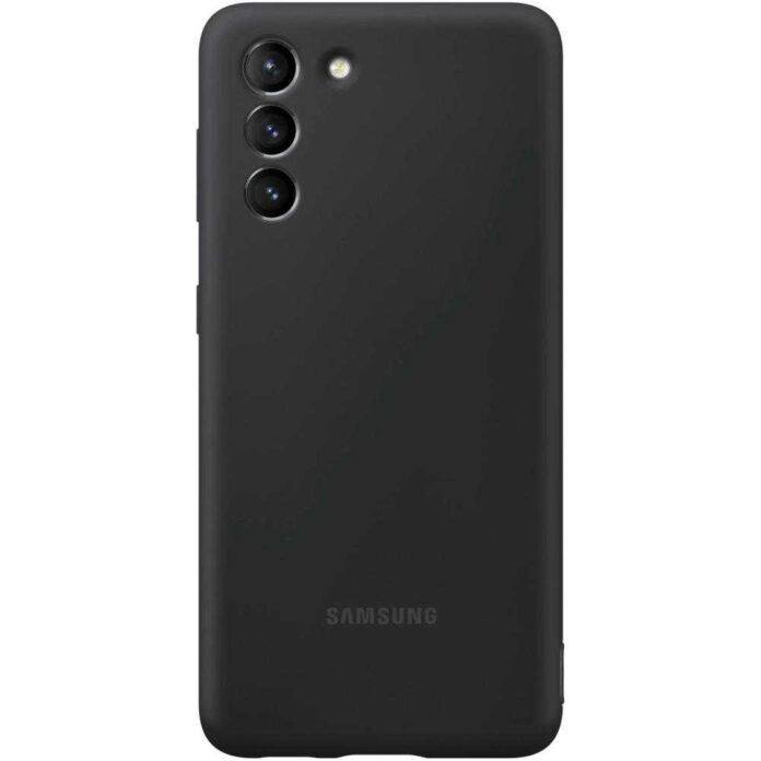 Husa de protectie Samsung Silicone Cover pentru Galaxy S21+, Alb Husa de protectie Samsung Silicone Cover pentru Galaxy S21+, Alb
