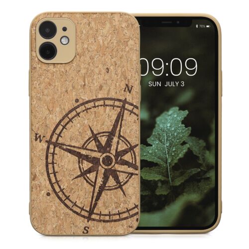 Husa Kwmobile pentru Apple iPhone 11, Pluta, Maro, 58122.02