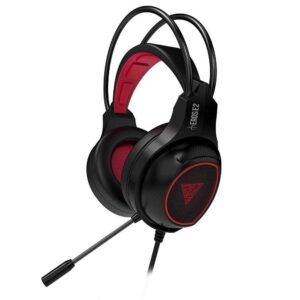 Casti gaming cu microfon Gamdias Eros E2, Iluminare LED multicolora, Negru Casti gaming cu microfon Gamdias Eros E2, Iluminare LED multicolora, Negru