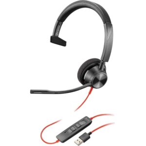Casti Call Center Plantronics Blackwire 3310 USB, Negru Casti Call Center Plantronics Blackwire 3310 USB, Negru