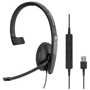 Casti Call Center Sennheiser SC 130 USB, Negru Casti Call Center Sennheiser SC 130 USB, Negru
