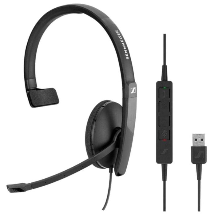 Casti Call Center Sennheiser SC 130 USB, Negru Casti Call Center Sennheiser SC 130 USB, Negru