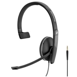 Casti Call Center Sennheiser SC 135 Jack 3.5mm, Negru Casti Call Center Sennheiser SC 135 Jack 3.5mm, Negru