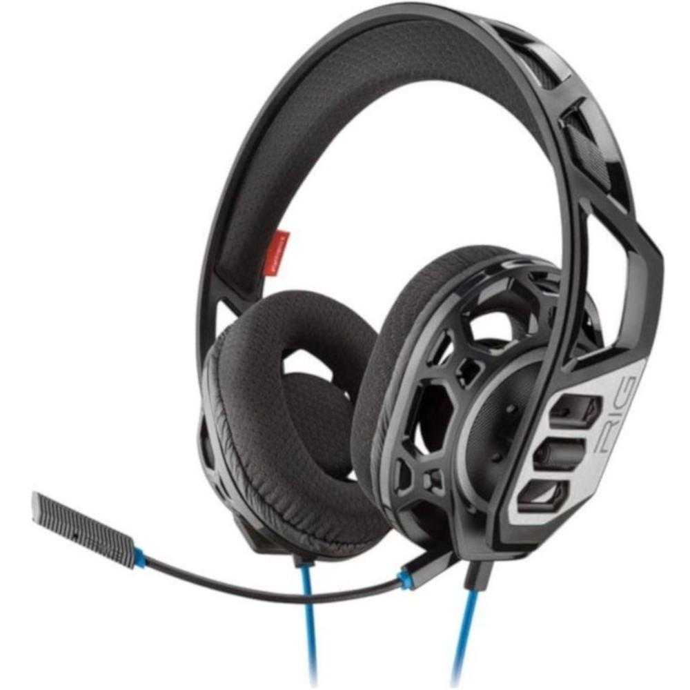 Casti gaming cu microfon Nacon RIG 300HS, PS4, Negru Casti gaming cu microfon Nacon RIG 300HS, PS4, Negru