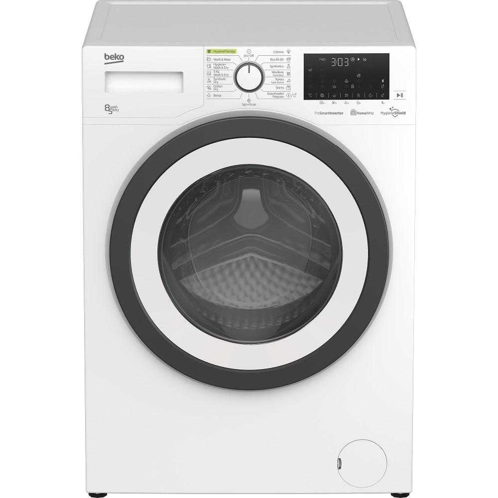 Masina de spalat rufe cu uscator Beko HTV 8736 XSHT, 1400 RPM, 8 kg spalare, 5 kg uscare, Clasa D Masina de spalat rufe cu uscator Beko HTV 8736 XSHT, 1400 RPM, 8 kg spalare, 5 kg uscare, Clasa D