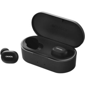 Casti True Wireless Canyon CND-TBTHS2B, Bluetooth, Graphite Black Casti True Wireless Canyon CND-TBTHS2B, Bluetooth, Graphite Black