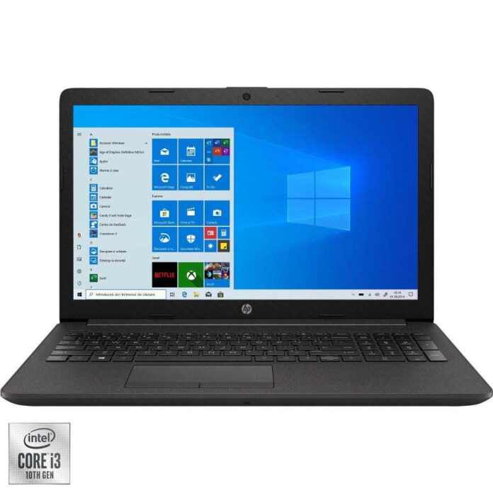 Laptop HP 250 G7, Intel Core i3-1005G1, 8GB DDR4, SSD 256GB, Intel UHD Graphics, Windows 10 Pro Laptop HP 250 G7, Intel Core i3-1005G1, 8GB DDR4, SSD 256GB, Intel UHD Graphics, Windows 10 Pro