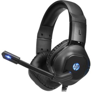 Casti gaming cu microfon HP DHE-8002, Negru Casti gaming cu microfon HP DHE-8002, Negru